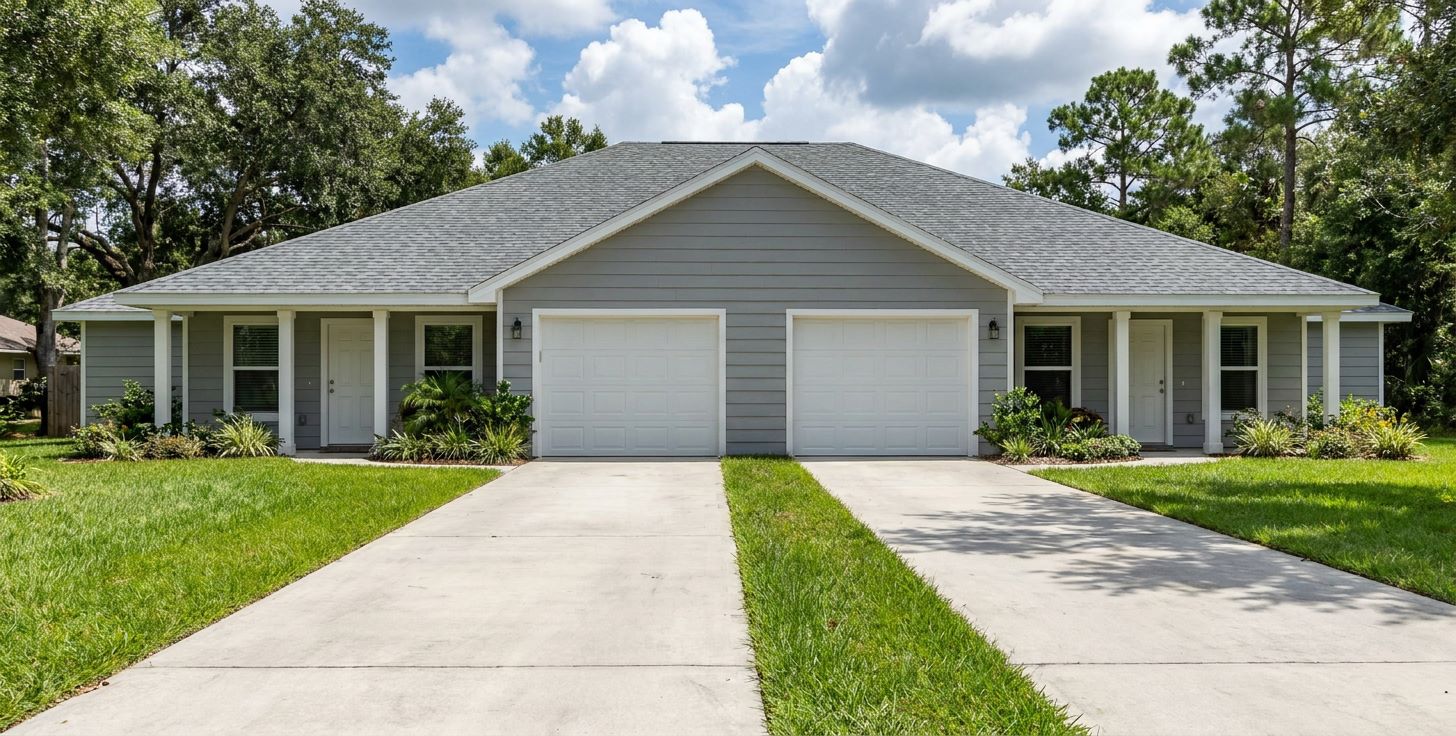 Duplex plan J1075d-25